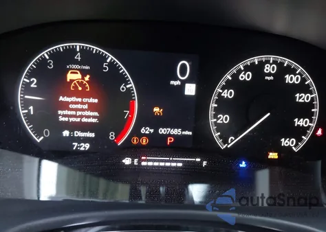 2024 Honda Civic Ex-L z USA, uszkodzony, nr VIN 19XFL1H70RE029348